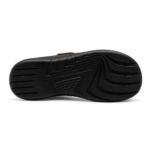 Premium adjustable white toe ring sandals for men made from original leather with a soft cushioned footbed.